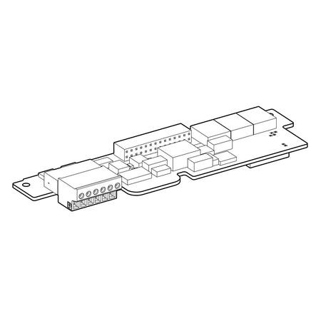 SCHNEIDER ELECTRIC Encoder interface card, Altivar, with push-pull outputs, 24V DC VW3A3407