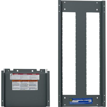 SQUARE D Panelboard accessory, NF, deadfront service kit, 400A, 3 phase, 42 spaces NFRPL442L4