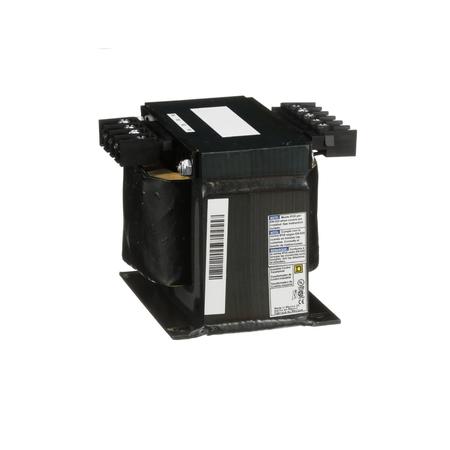 SQUARE D Control Transformer, 500 VA, Not Rated, 115°C, 24V, 208/240/277/380/480V 9070T500D19