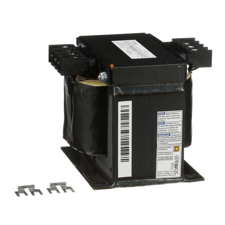 SQUARE D Control Transformer, 750 VA, Not Rated, 115 °C 9070T750D33