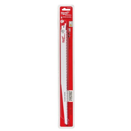 Milwaukee Tool 12" 6 TPI Fleam Ground SAWZALL Blades (5 Pk) 48-00-5017