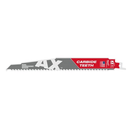 MILWAUKEE TOOL THE AX w/CARBIDE TEETH 5T 9L 1PK 48-00-5226