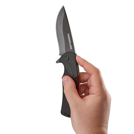 Milwaukee Tool 3.5” HARDLINE Smooth Blade Pocket Knife 48-22-1999