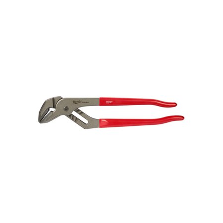 MILWAUKEE TOOL 12 in Straight Jaw Tongue and Groove Plier, Serrated 48-22-6512