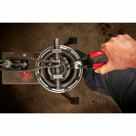 Milwaukee Tool Retaining Ring Plier, 0.07" Tip Diameter 48-22-6538