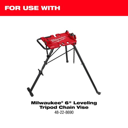 Milwaukee Tool PVC Coated Pipe Jaw for 6 in. Leveling Tripod Chain Vise 48-22-8696