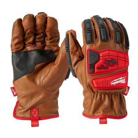 MILWAUKEE TOOL Impact Cut Level 3 Goatskin Leather Gloves - Medium 48-22-8771