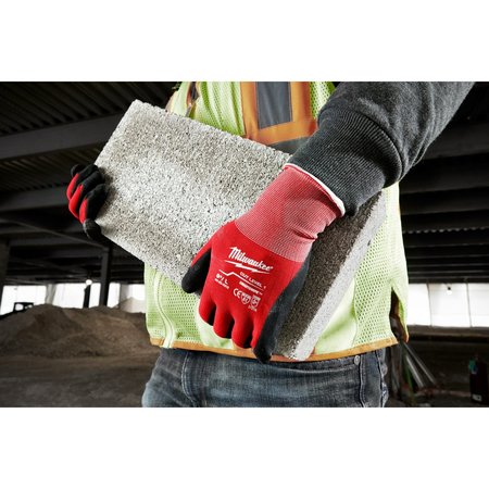 Milwaukee Tool Cut 1 Dipped Gloves - L 48-22-8902
