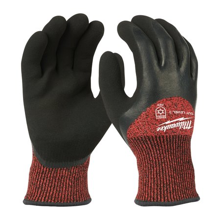 Milwaukee Tool Cut Level 3 Winter Insulated Dipped Gloves - Large 48-22-8922