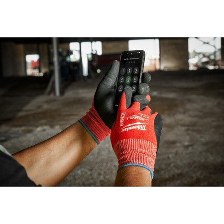 Milwaukee Tool Level 2 Cut Resistant Nitrile Dipped Gloves - Small (12 pair) 48-22-8925B