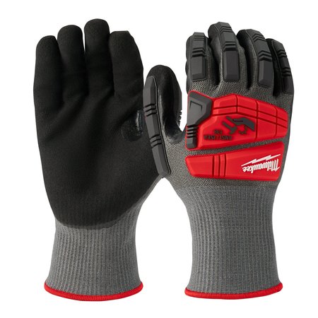 MILWAUKEE TOOL Impact Cut Level 5 Nitrile Dipped Gloves - 2X-Large 48-22-8984