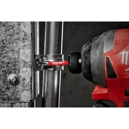 Milwaukee Tool SHOCKWAVE 1 in Phillips #2 Drywall Impact Reduced Diameter Power Bit, 2-Piece Pack 48-32-4444