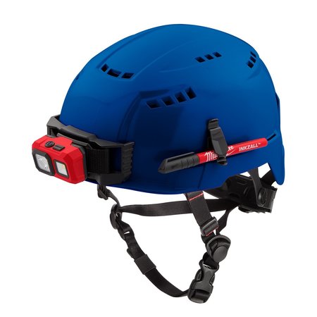 Milwaukee Tool Climbing Blue Vented Safety Helmet - Type 2, Class C, Type 2, Class C 48-73-1304