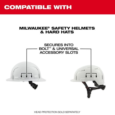 Milwaukee Tool Ear Muffs, NNR 24dB, Black 48-73-3250