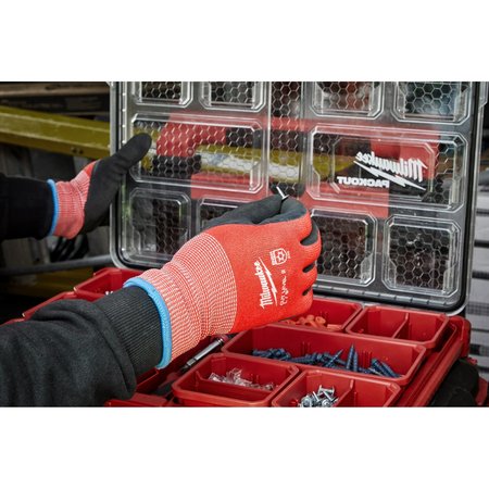 Milwaukee Tool Level 2 Cut Resistant Latex Dipped Winter Insulated Gloves - 2X-Large 48-73-7924