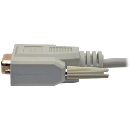 Tripp Lite Serial Cable, Straight Thru, DB9 M/F, 6ft P520-006