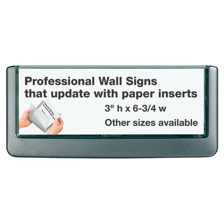 Durable Office Products Click Sign, 5-7/8"Wx2-1/8"H, Panel Pin 497637