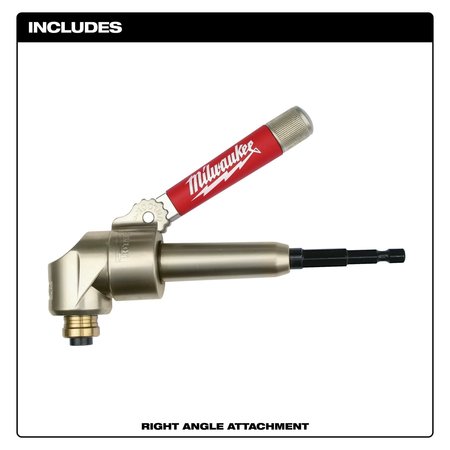 Milwaukee Tool Right Angle Attachment 49-22-8510