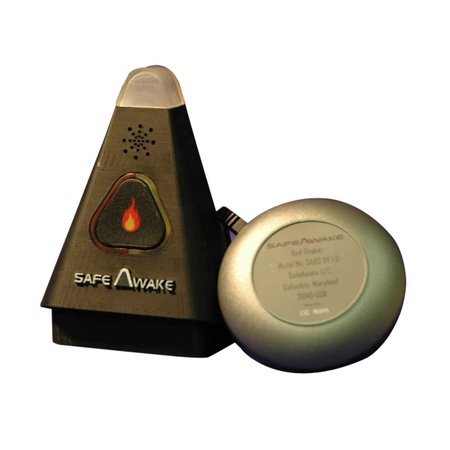 Safe Awake Smoke Alarm, Ionization, Photoelectric Sensor, Beep Audible Alert, 120V SART 9V 1.0