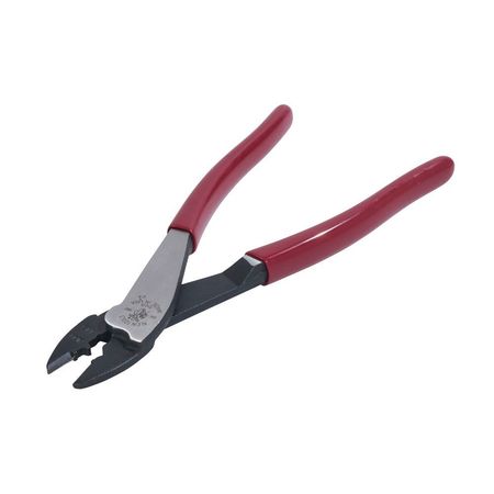 Klein Tools Crimper, Overall Length 9 3/4 in, Capacity 10 to 22 AWG, Red 1005