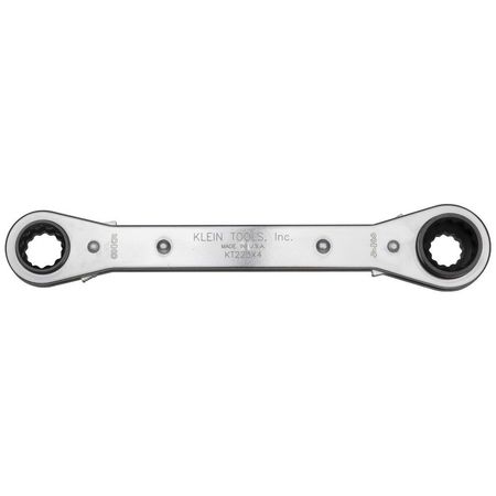 Klein Tools Lineman's Ratcheting 4-in-1 Box Wrench KT223X4