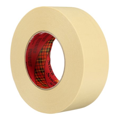 3M Masking Tape, Crepe Paper, Tan, PK24 2693