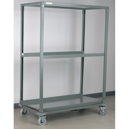 STACKBIN Sloped Steel Shelf Cart 4-2WSER-S