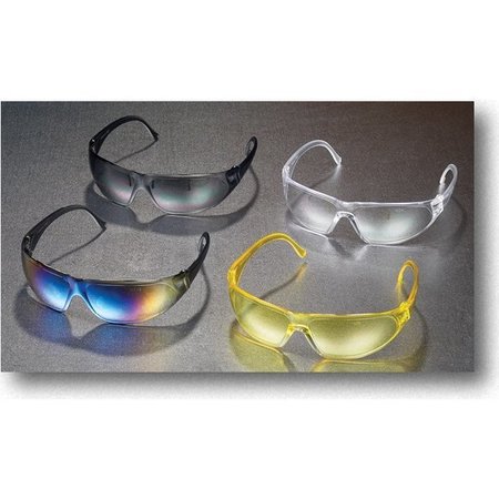 MUTUAL INDUSTRIES Safety Glasses, Blue Mirror Snapper 50059