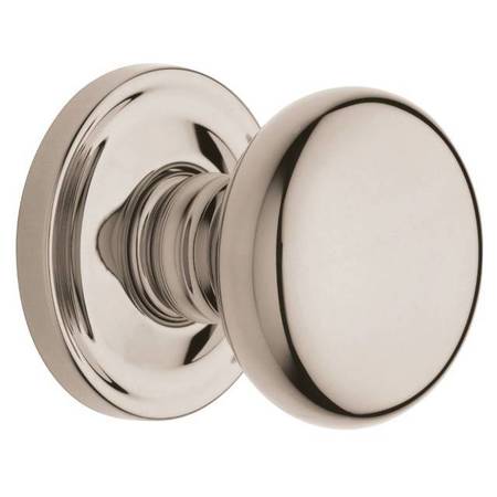 BALDWIN ESTATE Passage Door Knobs Lifetime Bright Nickel 5015.055.PASS