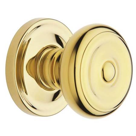 BALDWIN ESTATE Half Dummy Door Knobs Lifetime Brass 5020.003.IDM