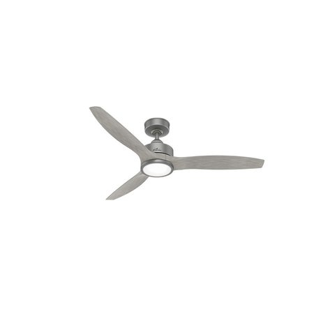 HUNTER Outdoor Ceiling Fan, 52 in. Blade Dia., Single Phase, 120 50725