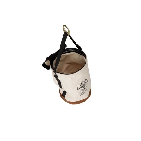 Klein Tools Bucket Bag, Natural, No. 1 Canvas, 1 Pockets 5104CLR22