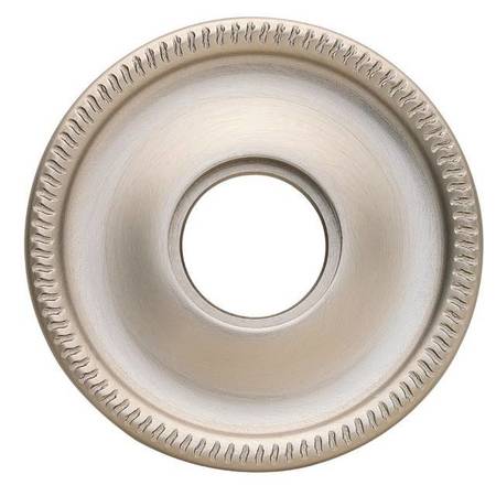 BALDWIN ESTATE Privacy Pair Rosettes Lifetime Satin Nickel 5129.056