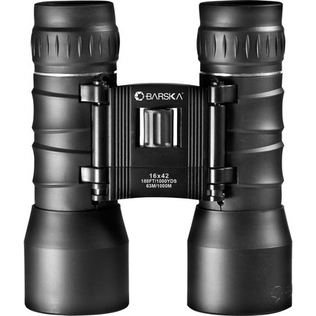 Barska General Binocular, 16x Magnification, Roof Prism, 188 ft Field of View AB11366