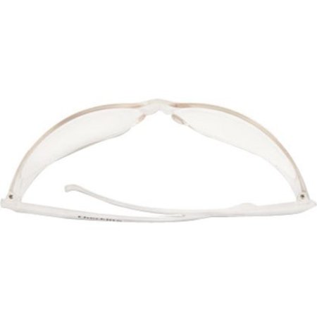 Mcr Safety Checklite Safety Glasses, Uncoated, Clear Frame, Clear Lens CL010