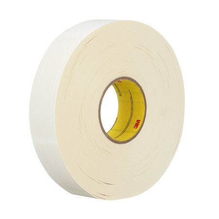 3M Tape, HD DblCoat Repulpb, 24mmx165, Wht, PK9 R3287