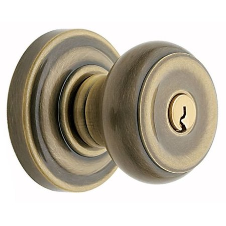 BALDWIN ESTATE Entry Door Knobs Antique Brass 5210.050.ENTR