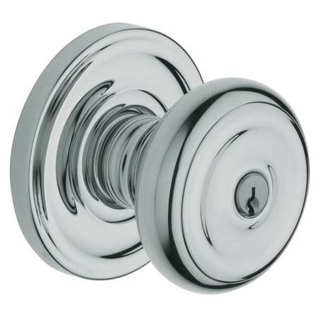 BALDWIN Estate Bright Chrome Door Knobs 5211.260.FD