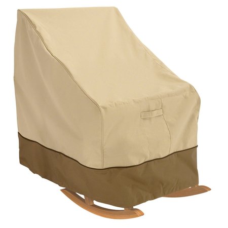Classic Accessories Cover, Chair, Med, Rocking, Beige 70952