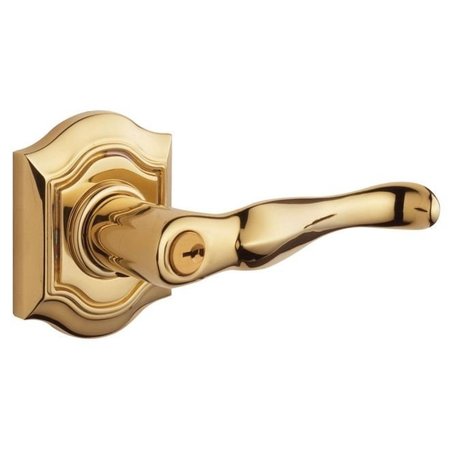 BALDWIN ESTATE Entry Door Levers Lifetime Brass 5237.003.LENT