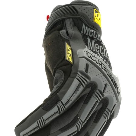 Mechanix Wear M-Pact Impact Resistant Work Gloves, Vibration Absorption, TPR, Black/Gray, Medium, 1 Pair MPT-58-009