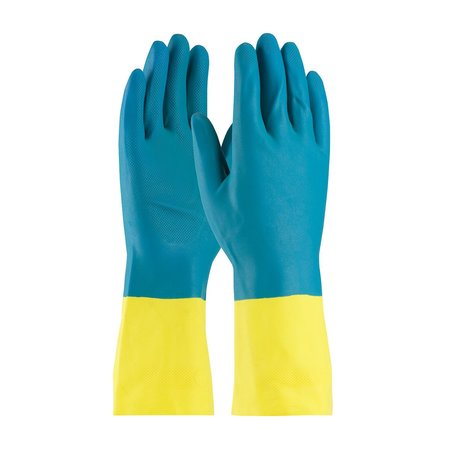 Pip 12-3/5" Chemical Resistant Gloves, Neoprene/Latex, 2XL, 12PK 52-3670/XXL