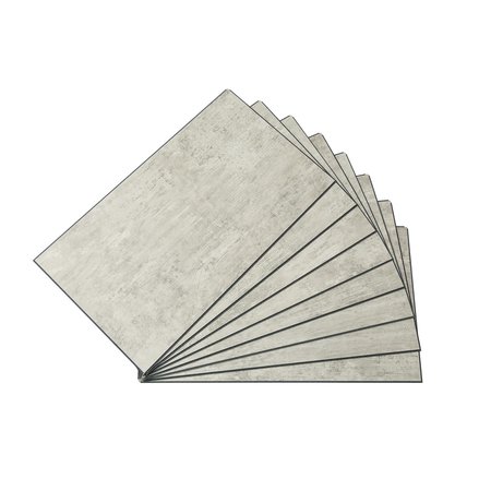 PALISADE Vinyl Wall Tile 25.6"L x 14.8"W in Wind Gust (Carton of 8) 53006