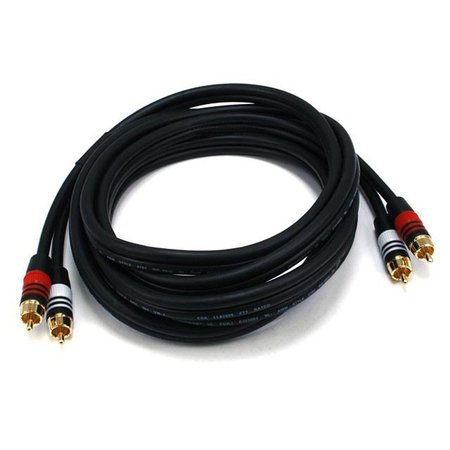 MONOPRICE Rca Plug/2 Rca Plug M/M 22AWG Cable, 10ft 5347
