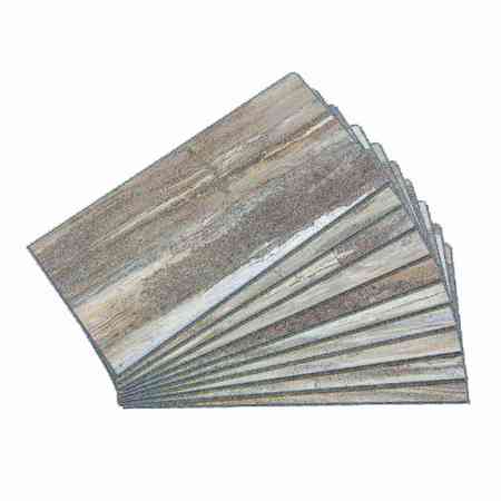 PALISADE Vinyl Wall Tile 23.2"L x 11.1"W in Louvre Granite (Carton of 10) 53503