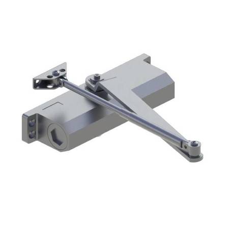 HAGER Hager 5400 Surface Door Closer Standard Duty Interior and Exterior 5400M25ALMB