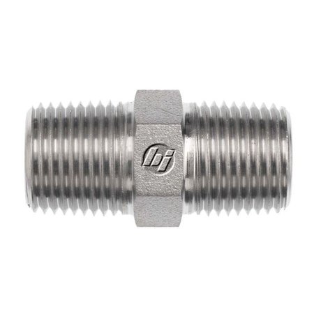BRENNAN INDUSTRIES Steel Hydraulic Fittings, 1" Male Pipe 5404-16-16
