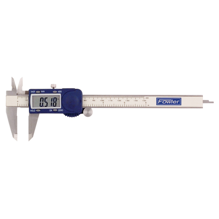 FOWLER 6"/150mm Xtra-Value Cal Electronic Caliper with Super Large Display 541016001