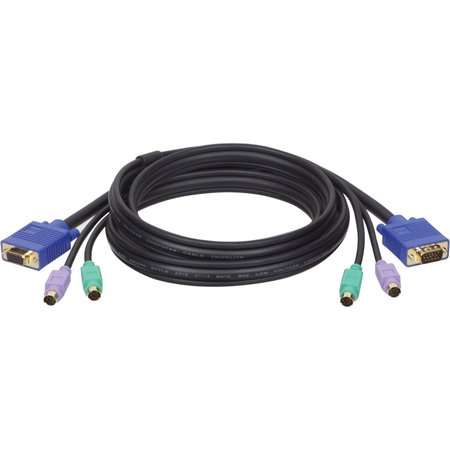 Tripp Lite PS/2 Cable Kit for KVM B007-008, 6ft P753-006