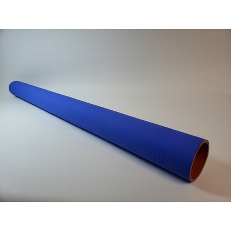 DETROIT FLEX DEFENSE Silicone Coolant Hose, Blue, 2-3/8"x36" 5515-238X36